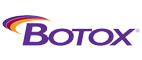 A logo with the word  BOTOX  in lowercase letters, accompanied by a stylized curved arrow forming a loop above it.